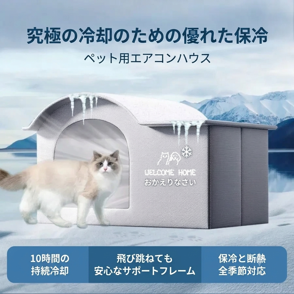 冷感ペットハウス