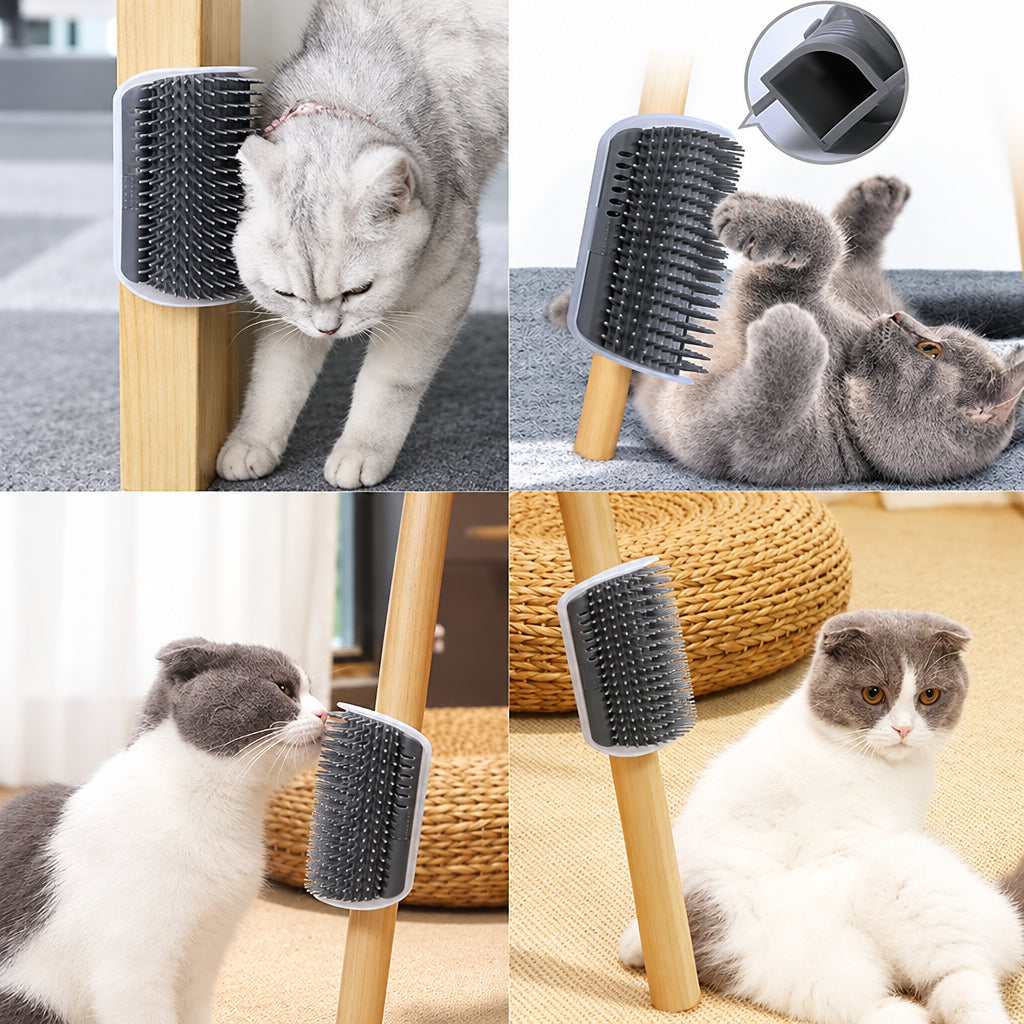 猫用壁付けブラシ
