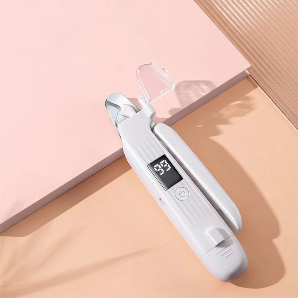LEDライト付き ペット用電動爪切り