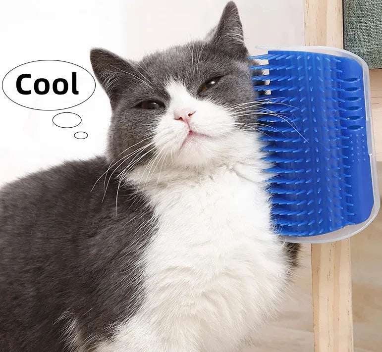 猫用壁付けブラシ