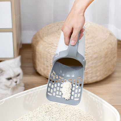 袋付き猫砂スコップ