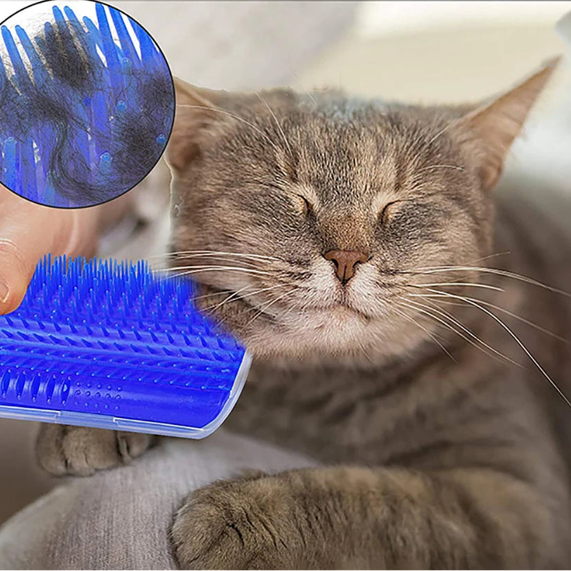 猫用壁付けブラシ
