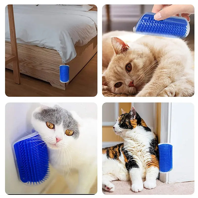 猫用壁付けブラシ
