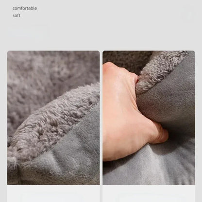 極暖ふわふわペットベッド